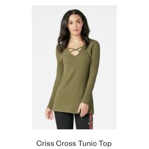 Criss-Cross Knit Top